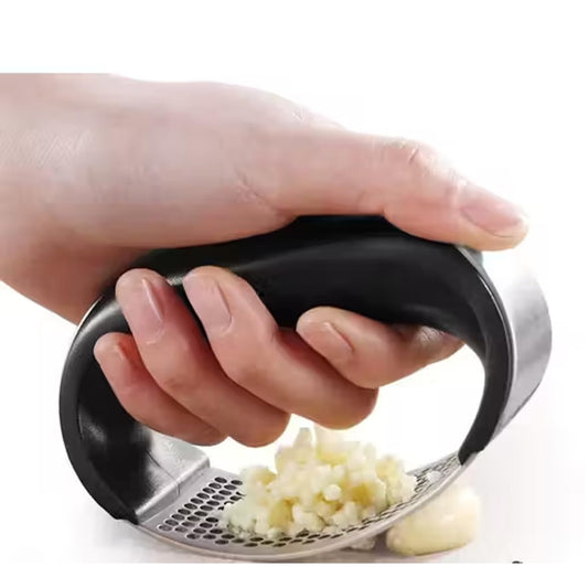 Looklike® Garlic Peeler Tool & Crusher – Versatile Mini Hand Press Chopper for Garlic, Ginger, and Herbs | Stainless Steel Garlic Press & Mincer, Easy to Clean Kitchen Essential